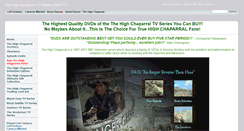 Desktop Screenshot of high-chaparral.com